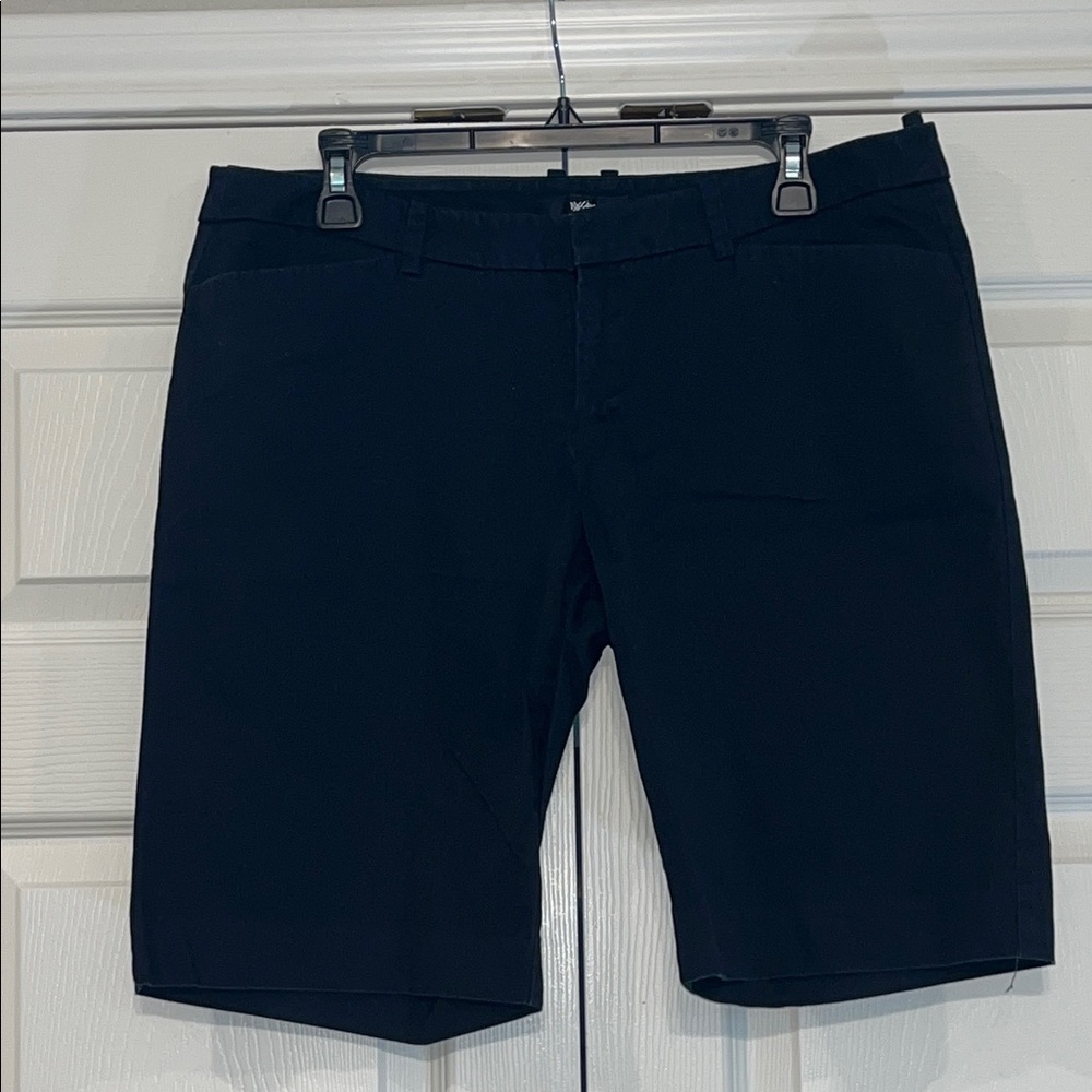 Classic Black Women's Bermuda Shorts